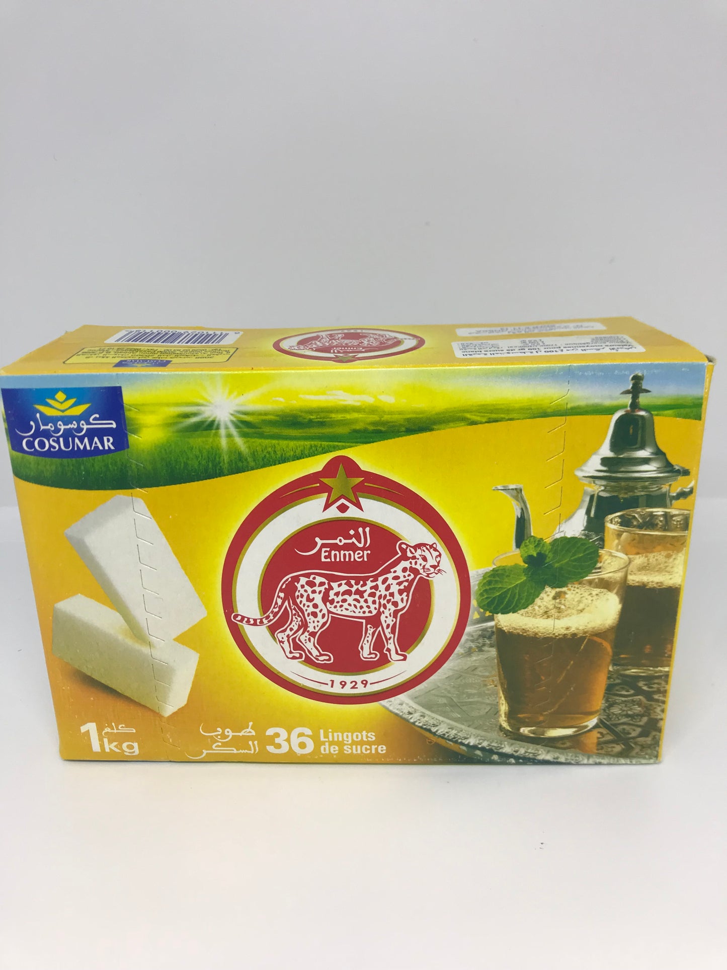 Enmer Sugar Cubes (Cosumar) 36 Count Linguts De Sucre