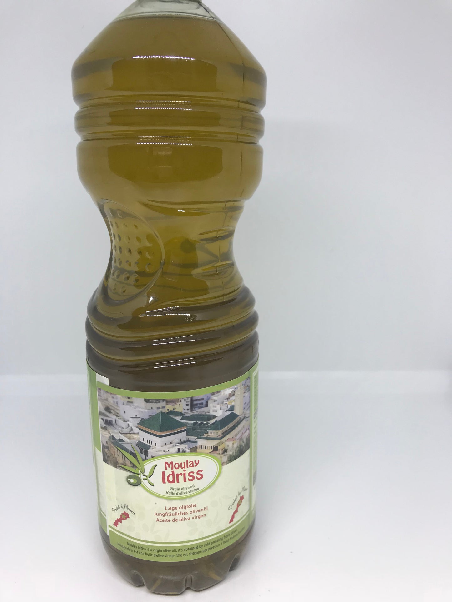 Moulay Idriss 100% Virgin Olive Oil ( Lege Olifolfolie) 1 Liter (34 oz)