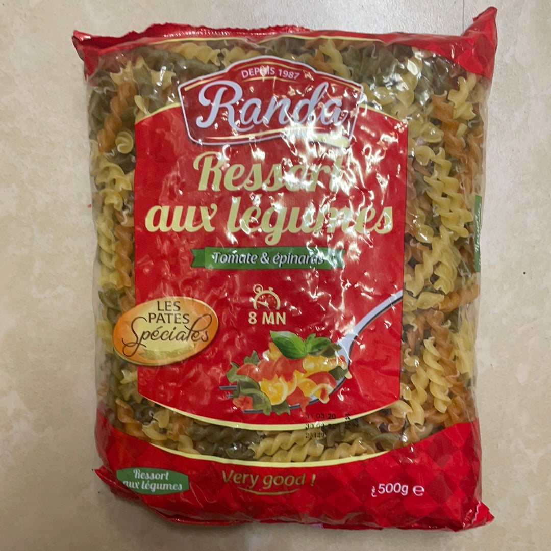 Ressort aux légumes