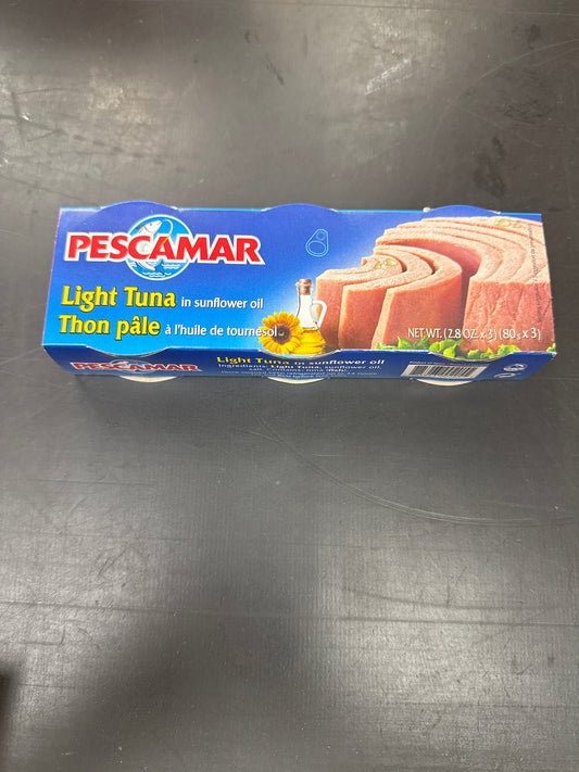 Pescamar tuna in sunflower oil