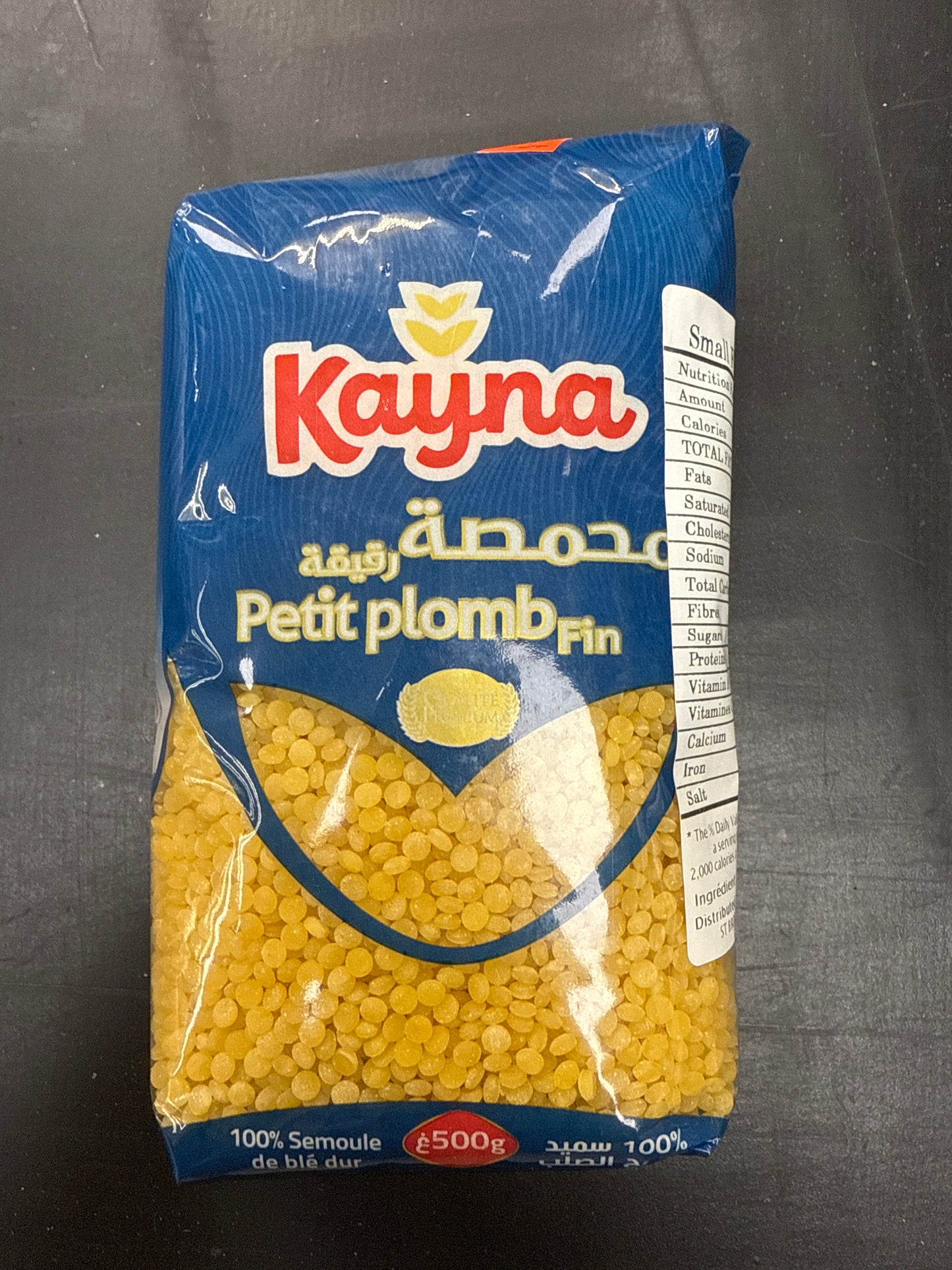 Kayna petit plomb 500g