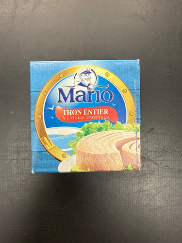 Mario tuna vegetables oil