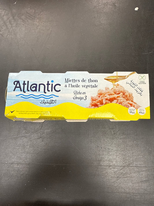 Atlantic tuna vegetable oil