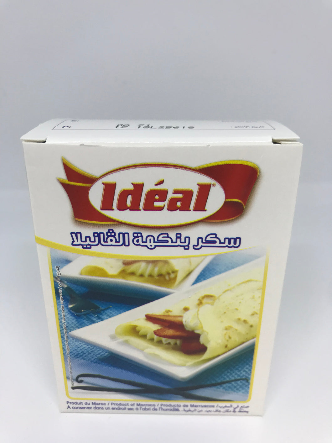 Ideal 10 Packs Sucre Arome Vanille (Vanilla Flavor) 75 Gram (2.64 oz)