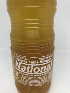 National Colored Table Vinegar (Vinaigre De Table Colore) Made in Morocco 500 ML