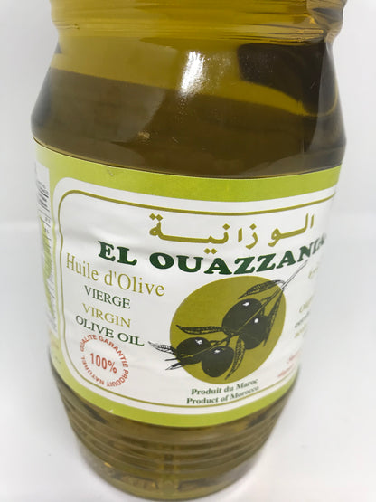 El Ouazzania 100% Moroccan Virgin Olive Oil 1 Liter (34 oz)