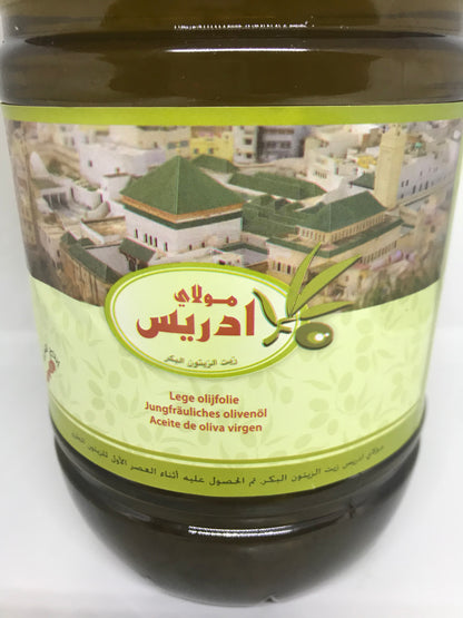 Moulay Idriss 100% Virgin Olive Oil ( Lege Olifolfolie) 2 Liter  (68 oz)