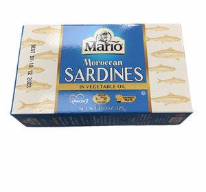 Mario sardines in vegetable oil