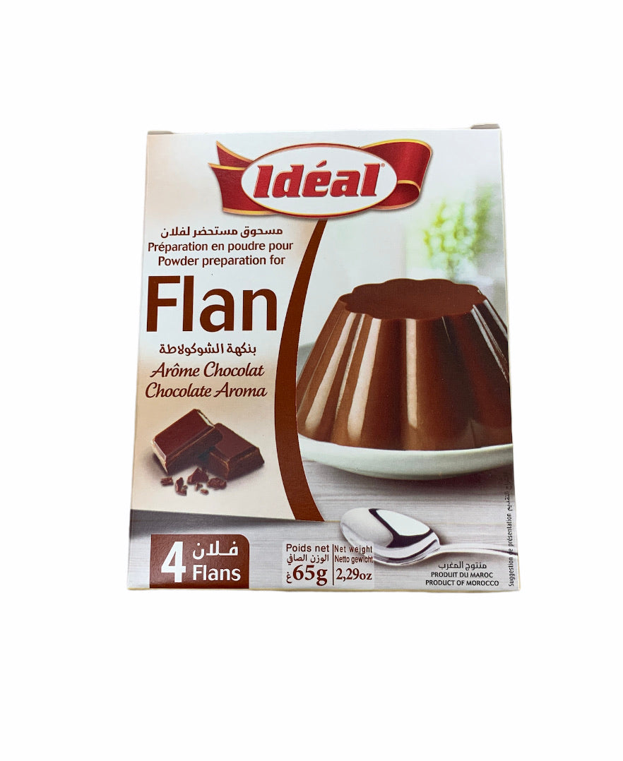 Ideal flan chocolate